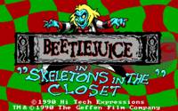 Beetlejuice in: Skeletons in the Closet